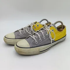 CONVERSE コンバース All Star BOARDSHORTS BC OX オールスター ボードショーツ BC OX スニーカー レディース 24.5cm イエロー グレー D-12-6