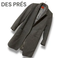 DES PRES デプレ レディース アウター ロングコート グレー 000000354B