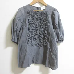 タグ付き⭐️ユナイテッドアローズ◆MANTECO フリル ショートスリーブブラウス UNITED ARROWS（ユナイテッドアローズ）の「MANTECO フリル
