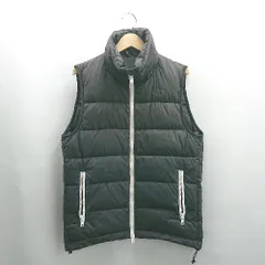 ◇ ⊇ THE NORTH FACE ザ ノース フェイス ダウン混合 ノースリーブ ダウンベスト サイズM ブラック メンズ E  【1504240032337】