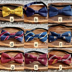 2個まとめ購入専用ページ　キッズ 蝶ネクタイ ネクタイ 入学式 卒園式 フォーマル 結婚式 発表会 演奏会 スーツ 披露宴 パーティー ハロウイン クリスマス 七五三 ベビー ジュニア 子供用 ゴムひも簡単 装着 男の子 柄 無地