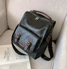 ★ビジネスリュック レディース A4対応 軽量 防水 通勤 通学 おしゃれ 大人 PUレザー ビジネス 外出 旅行