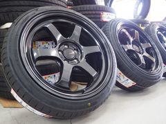 MID Rasing R06 18inch 8.5J 5H100+45 輸入タイヤ 225/40R18  GR86 86 カローラスポーツ カローラツーリング プリウス BRZ