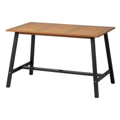 【特価商品】MWF パラソル穴あり ユーカリ 天然木 ノワール 耐久性に優れているユーカリ材 ダイニングテーブル マリーウッド MWF-23TCG ガーデンテーブル タカショー