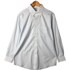 古着 ブルックスブラザーズ Brooks Brothers Est.1818 Classic 長袖 ボタンダウンストライプシャツ メンズL相当/eaa547011