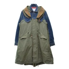 美品希少sacai サカイドッキングモッズコートsize1 sacai - sacai サカイ コート モッズコートの通販 by まりもも