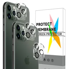 対応 iPhone 11 Pro /iPhone 11 Pro Max カメラカバー レンズフィルム apple iPhone11 Pro【 3枚入り 】seninhi 旭硝子材質 iPhone 11 Pro Max カメラフィルム 強化ガラス 保