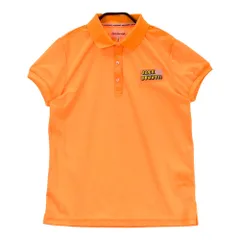 サイズ：2 JACK BUNNY ジャックバニー ×PAC-MAN 半袖ポロシャツ  オレンジ系 [240101489540] ゴルフウェア レディース ストスト