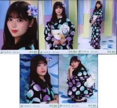 乃木坂46 生写真 浴衣　2025 岩本蓮加　５種　コンプ 岩本蓮加 乃木坂46 真夏の全国ツアー 2025 浴衣 生写真 5種