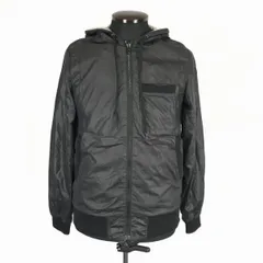 AMERICAN RAG CIE/アメリカンラグシー★コットン&ナイロン/リバーシブルパーカー/ブルゾン【1/メンズS/黒×グレー】◆BF855<sale>