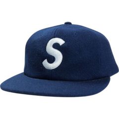 Size【フリー】 SUPREME シュプリーム 17AW Wool S Logo 6-Panel Cap Navy キャップ 紺 【中古品-非常に良い】 20822258