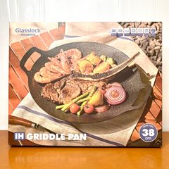 グラスロック グリドルパン 38cm アウトドア 直火 IH バーベキュー