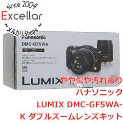 [bn:4] Panasonic　LUMIX DMC-GF5WA-K ダブルズームレンズキット　エスプリブラック 元箱あり