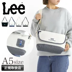 新品 Lee リー ショルダーバッグ メッセンジャーバッグ 被せショルダー 斜め掛け 肩掛け ミニショルダー 横型 Buddy バディリー ブランド カジュアル バッグ メンズ レディース 男女兼用 大人 軽量 ロゴ 刺繍 デニム コットン 320-1403