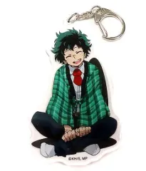 【中古】キーホルダー・マスコット(キャラクター) 緑谷出久 ビッグアクリルキーホルダー あったか半纏シリーズ 「僕のヒーローアカデミア」 ジャンプフェスタ2019グッズ