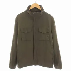 コムサイズム COMME CA ISM M-65 ブルゾン ジャケット ジップアップ アウター L カーキ /YM ■MAのサムネイル