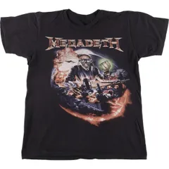 古着 MEGADETH メガデス バンドTシャツ バンT メンズS相当/eaa540846