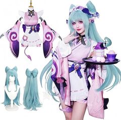 原神 げんしん シロネン コスプレ衣装 豪華版 フルセット