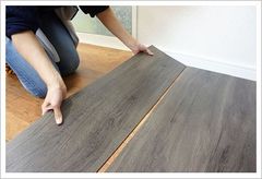 はめこみ式フロアタイル 【Wood Flats ウッドフラッツ 】友安製作所　中古品 109枚