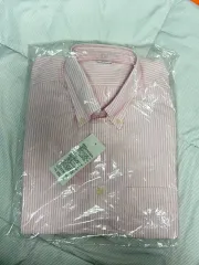 ユニセックス サイズ S UNIQLO(ユニクロ) オックスフォード ストライプシャツ 長袖