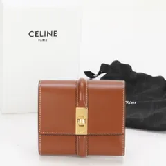 ◇セリーヌ◇レザー/16セーズ/スモール/ウォレット/三つ折り財布/ブランド CELINE】セリーヌ スモールウォレット 16（セーズ） (CELINE