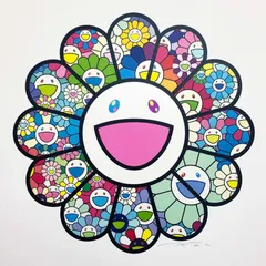 ザオウーキーのお花の絵へのあこがれ 村上隆 直筆サイン入り ザオウーキーのお花の絵へのあこがれ 村上隆 直筆サイン入り