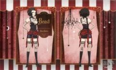 [중고]북 커버·북마크(캐릭터) 비스트 [흑집사 Book of Circus 스톤 페이퍼 북 커버 컬렉션]