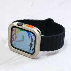 Apple Watch ケース バンド セット スターライトケース ブラックバンド