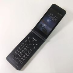 【中古】 arrows ケータイ F-03L ブラック docomo SIMロック解除済