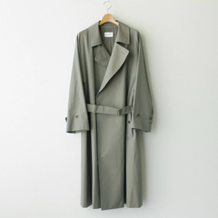 【新品】CIOTA（シオタ）スビンコットン 100/3 ギャバジン タイロッケンコート COLM-114M KHAKI / size 5