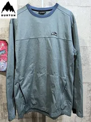 美品 バートン 撥水 パフォーマンス クラウン ボンデッド クルー M メンズ インナー MB PERF CRN BND CRW BURTON