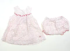 【プチバトー/PETITBATEAU】ワンピース 80サイズ 女の子【子供服・ベビー服】（1868400）