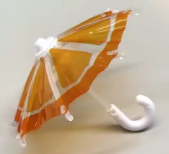 【中古】トレーディングフィギュア オレンジ 「ふるーつの傘」
