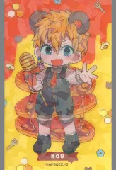 【中古】キャラカード 源光 「地縛少年花子くん2 トレーディングホロクリアカード(くま)」 SHIBUYA TSUTAYA SQUARE ENIX Official Goodsコーナーグッズ