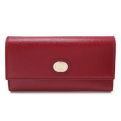 グッチ 長財布 レディース マリーナ 598531 1DB0X 6638 フラップ かぶせ蓋 インターロッキングG レザー レッド 赤 GUCCI