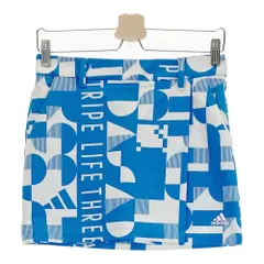 サイズ：S ADIDAS GOLF アディダスゴルフ 2022年 インナー付 スカート 総柄 ブルー系 [240101453980] ゴルフウェア レディース ストスト
