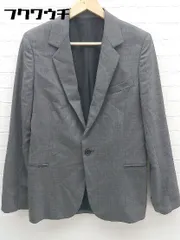 ◇ PAUL & JOE ポール＆ジョー シングル 1B 長袖 テーラード ジャケット サイズXS グレー メンズ 【1002800676354】のサムネイル