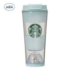 【新品】【ミントグリーン 】gelato pique STARBUCKS　ベアスノードームボーダータンブラー ミントグリーン 355ml ジェラートピケ スターバックス