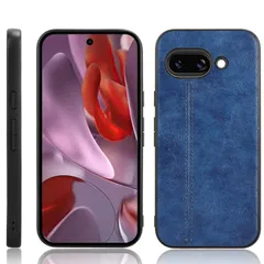 Google Pixel 9a ケース レザー ソフト ケース 【Color】ネイビー