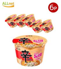農心 辛ラーメン焼きそば トゥーンバ 大カップ113g×6個セット Spicy Creamy 韓国食品 トゥーンバパスタ 韓国ラーメン スパイシートゥーンバパスタ 辛ラーメントゥーンバ