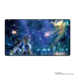 [最安値] 2本セット ファイナルファンタジーX ティーダ　ユウナ プレイマット ファイナルファンタジーX ティーダ ユウナ プレイマット 公式 未