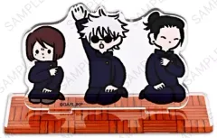 【中古】アクリルスタンド・アクリルパネル 五条悟＆夏油傑＆家入硝子(犯人探し) ビィズニィズ アクリルジオラマ 「呪術廻戦」