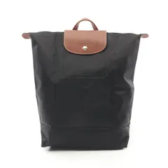 ロンシャン Longchamp リュックサック バックパック ル プリアージュ オリジナル M 10284089001 ブラック ファブリック レザー ル プリアージュ オリジナルM バックパックのサムネイル