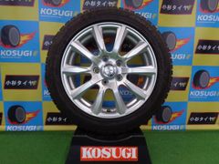 スイフトスポーツ　185/55R16　16インチ　中古　スタッドレスセット　トーヨー　オブザーブ　ガリットギズ　6.5J-16　ジョーカー　4本