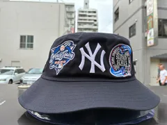 NEW ERA バケット01 MLB Many Patch ニューヨーク・ヤンキース ネイビー M/Lサイズ ¥6930 ＋ 送料¥550