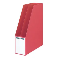 【 新品 未開封 】 コクヨ ファイルボックス A4S.LCボード 赤 フ450NR 未使用 送料無料のサムネイル