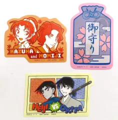 【中古】シール・ステッカー 服部平次＆沖田総司/他 トルトデールステッカーセット(3枚組) 「一番ラボ 名探偵コナン FILE.2」 F賞