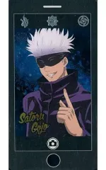 【中古】キャラカード 五条悟(レア/箔押し) 「呪術廻戦 スマフォトコレクション」