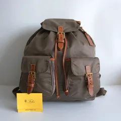 【美品】FELISI 【15-56/DS リュック】 トルトラ×ブラウン ナイロン× レザー バックパック フェリージ 25080698のサムネイル
