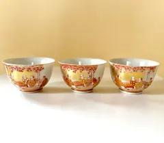 九谷焼　赤絵　山田龍山　抹茶碗 Yahoo!オークション -「九谷 龍山」(茶碗 ) (茶道具)の落札相場